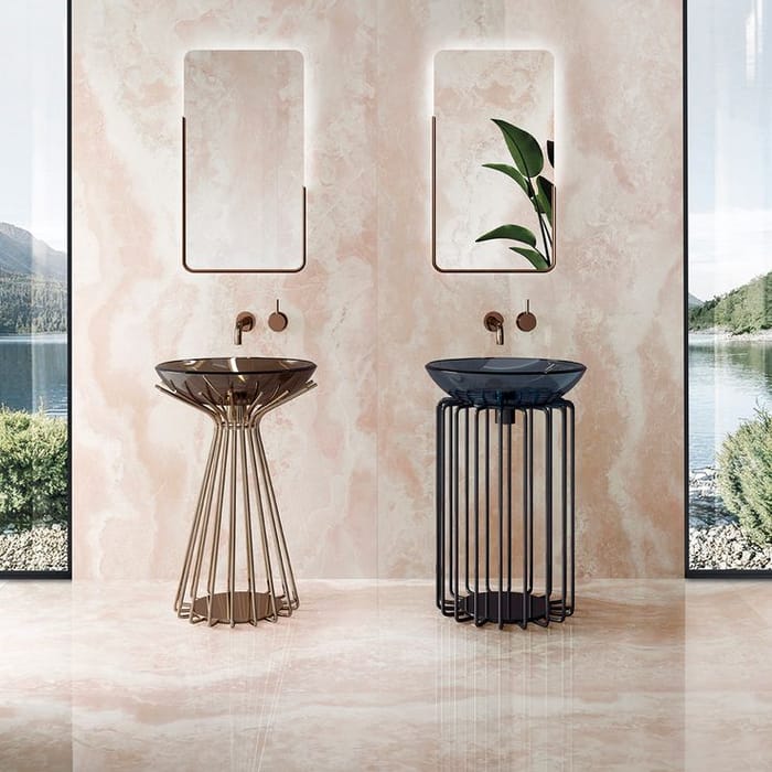 Onyx Diamond Collection | Flamingo | Porcelain | Highstyle Stone